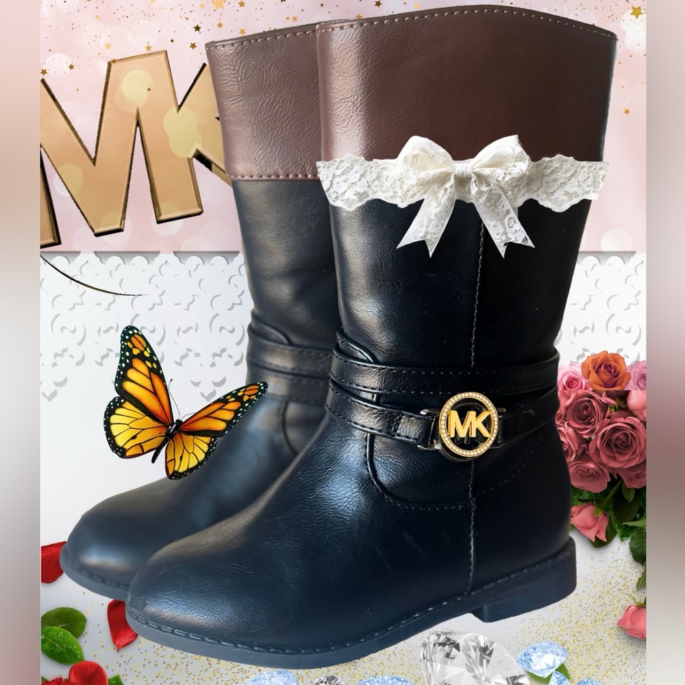 Michael Kors Original Makena Riding Boots (Youth Size 7)
